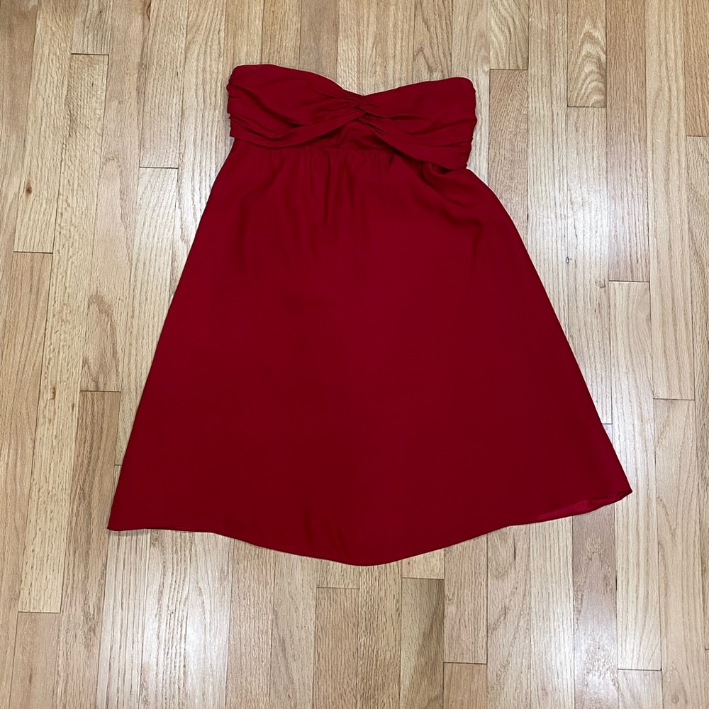 The Limited red strapless dress‎ - Picture 6 of 9